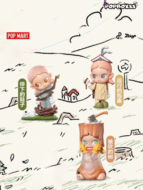 POP MART Zsiga Borderline Drifter Series Figures. Blind Box - POP BOX