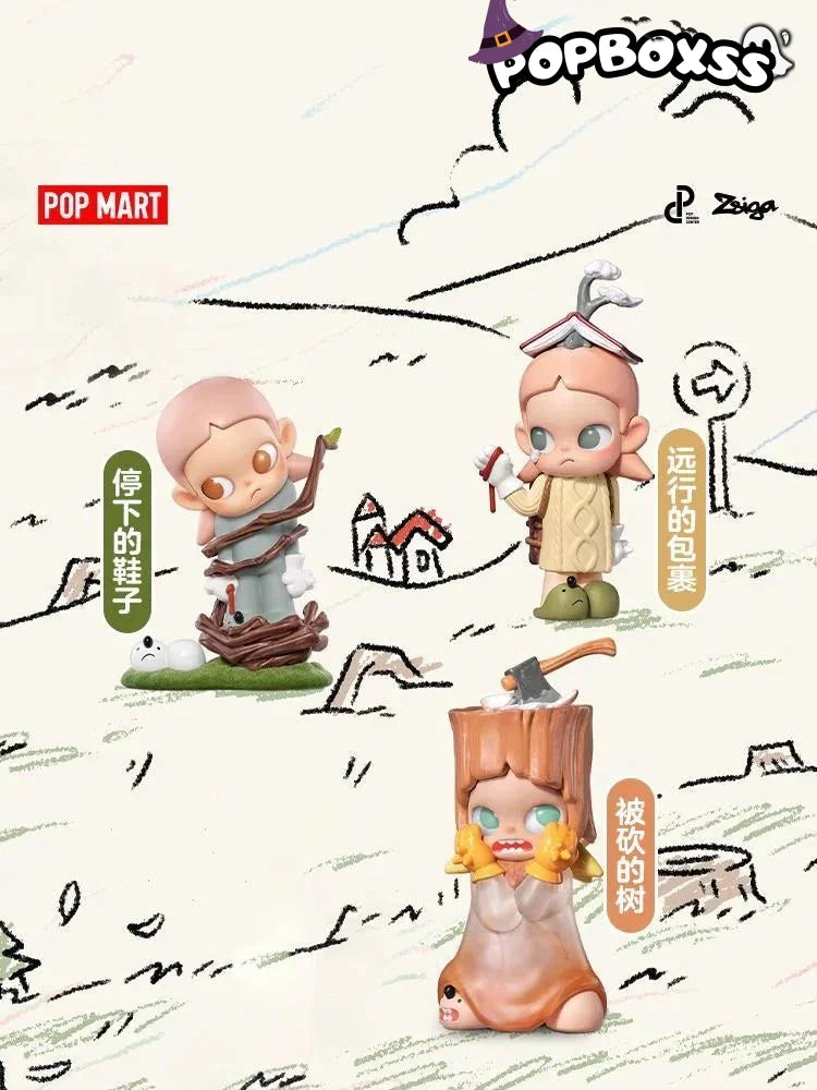 POP MART Zsiga Borderline Drifter Series Figures. Blind Box - POP BOX