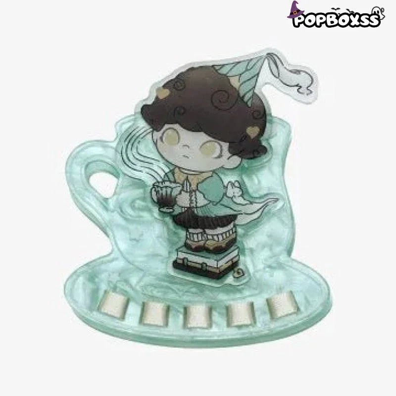 POPMART DIMOO Crush On Coffee Series - Acrylic Fridge Magnet Clip Blind Box - POP BOX