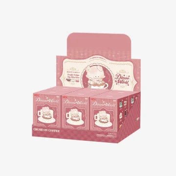 POPMART DIMOO Crush On Coffee Series - Acrylic Fridge Magnet Clip Blind Box(PRE - ORDER) - POP BOX