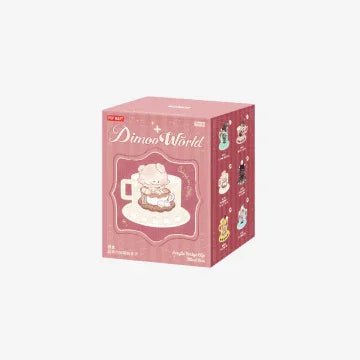 POPMART DIMOO Crush On Coffee Series - Acrylic Fridge Magnet Clip Blind Box(PRE - ORDER) - POP BOX