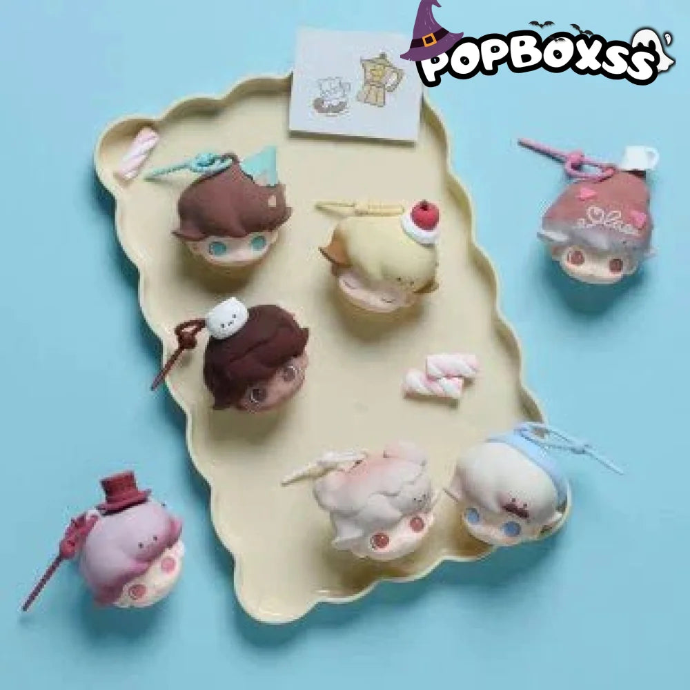 POPMART DIMOO Crush on Coffee Series - Earphone Case Blind Box(PRE - ORDER) - POP BOX