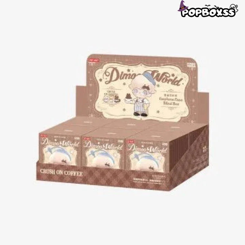 POPMART DIMOO Crush on Coffee Series - Earphone Case Blind Box - POP BOX