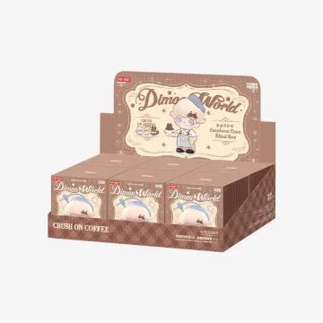 POPMART DIMOO Crush on Coffee Series - Earphone Case Blind Box(PRE - ORDER) - POP BOX