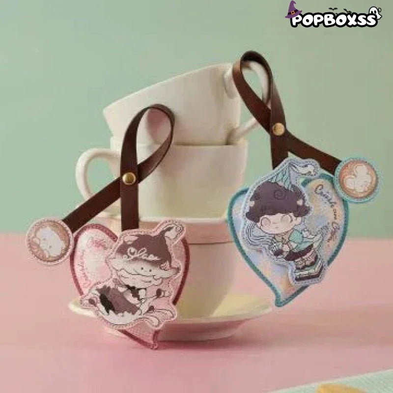 POPMART DIMOO - Crush On Coffee Series - Fragrant Bag Pendant Set - POP BOX