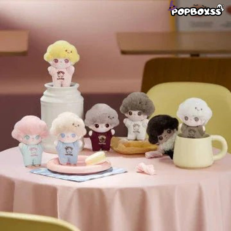 POPMART DIMOO Crush on Coffee Series - Soft - faced Plush Keychain Blind Box - POP BOX