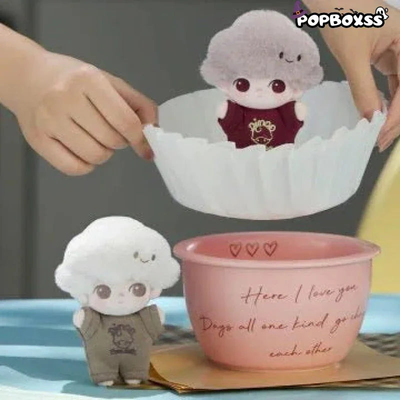 POPMART DIMOO Crush on Coffee Series - Soft - faced Plush Keychain Blind Box - POP BOX