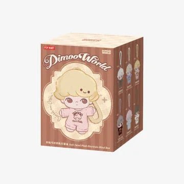 POPMART DIMOO Crush on Coffee Series - Soft - faced Plush Keychain Blind Box - POP BOX