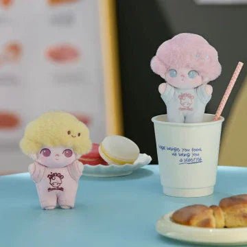 POPMART DIMOO Crush on Coffee Series - Soft - faced Plush Keychain Blind Box - POP BOX