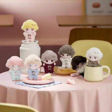 POPMART DIMOO Crush on Coffee Series - Soft - faced Plush Keychain Blind Box - POP BOX