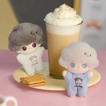 POPMART DIMOO Crush on Coffee Series - Soft - faced Plush Keychain Blind Box - POP BOX