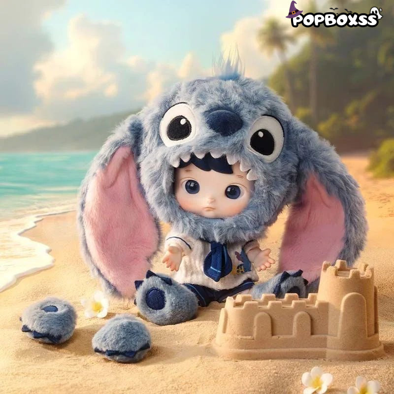 POPMART HACIPUPU Stitch 1/8 Action Figure Trendy Cute Ornaments Creative Gift - POP BOX