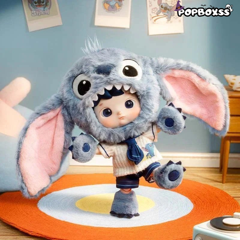 POPMART HACIPUPU Stitch 1/8 Action Figure Trendy Cute Ornaments Creative Gift - POP BOX