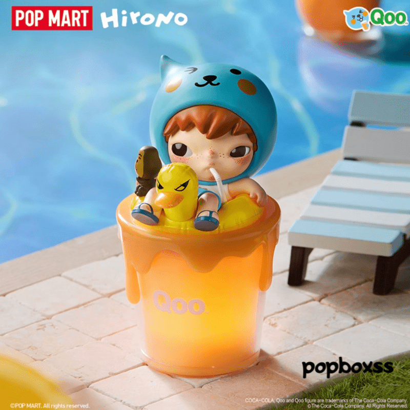 POPMART Hirono x Qoo Drinking Face Red Series (PRE - ORDER) - POP BOX