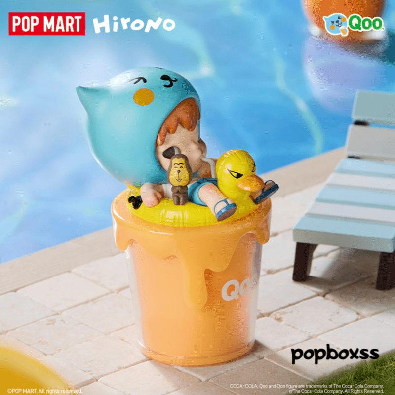 POPMART Hirono x Qoo Drinking Face Red Series (PRE - ORDER) - POP BOX