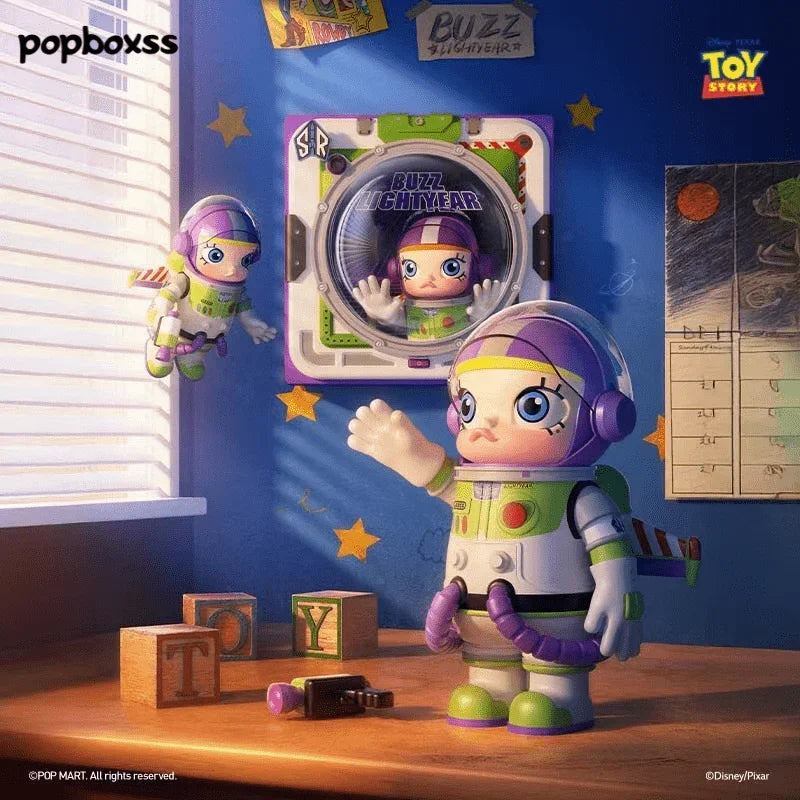 POPMART MEGA SPACE MOLLY Toy Story Buzz Lightyear - POP BOX