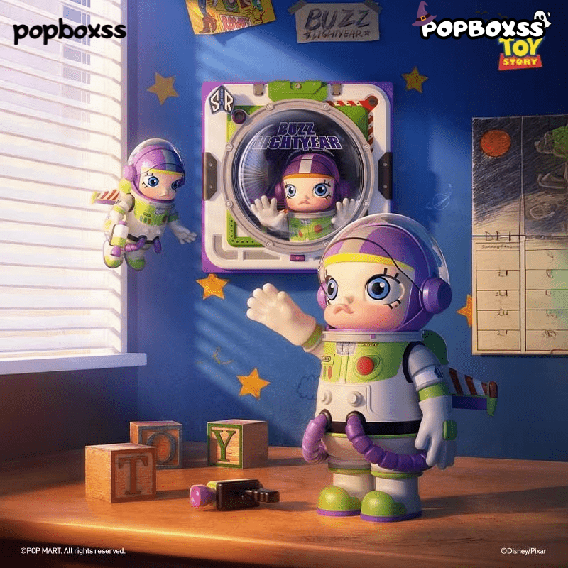 POPMART MEGA SPACE MOLLY Toy Story Buzz Lightyear（Pre - sale） - POP BOX