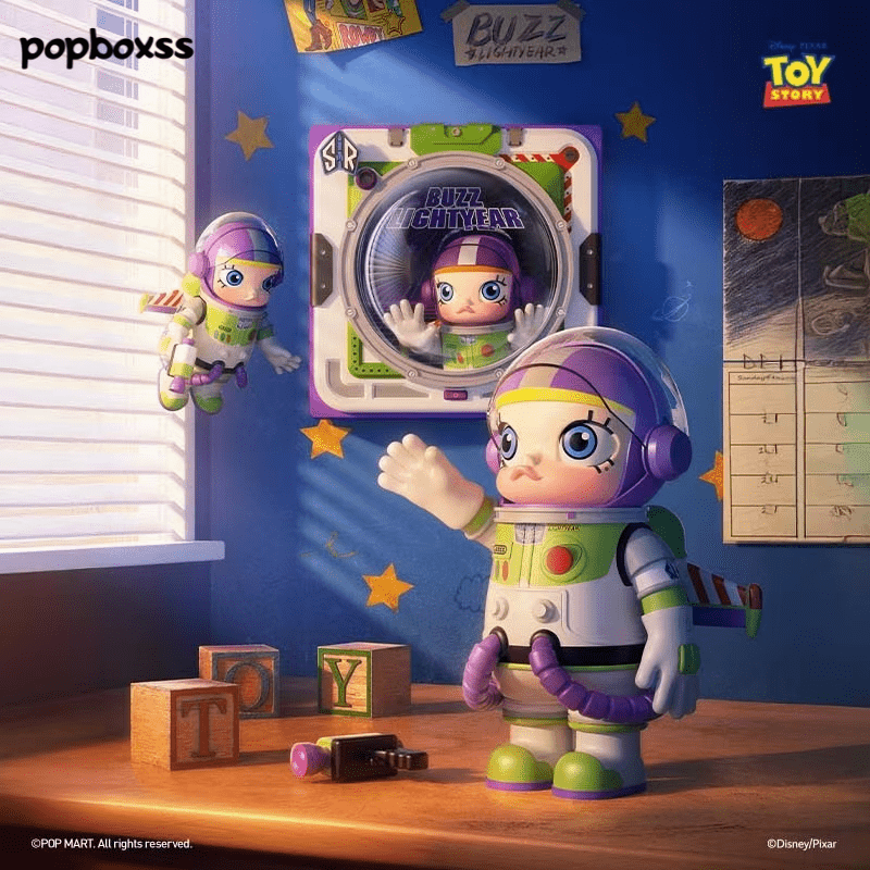 POPMART MEGA SPACE MOLLY Toy Story Buzz Lightyear（Pre - sale） - POP BOX