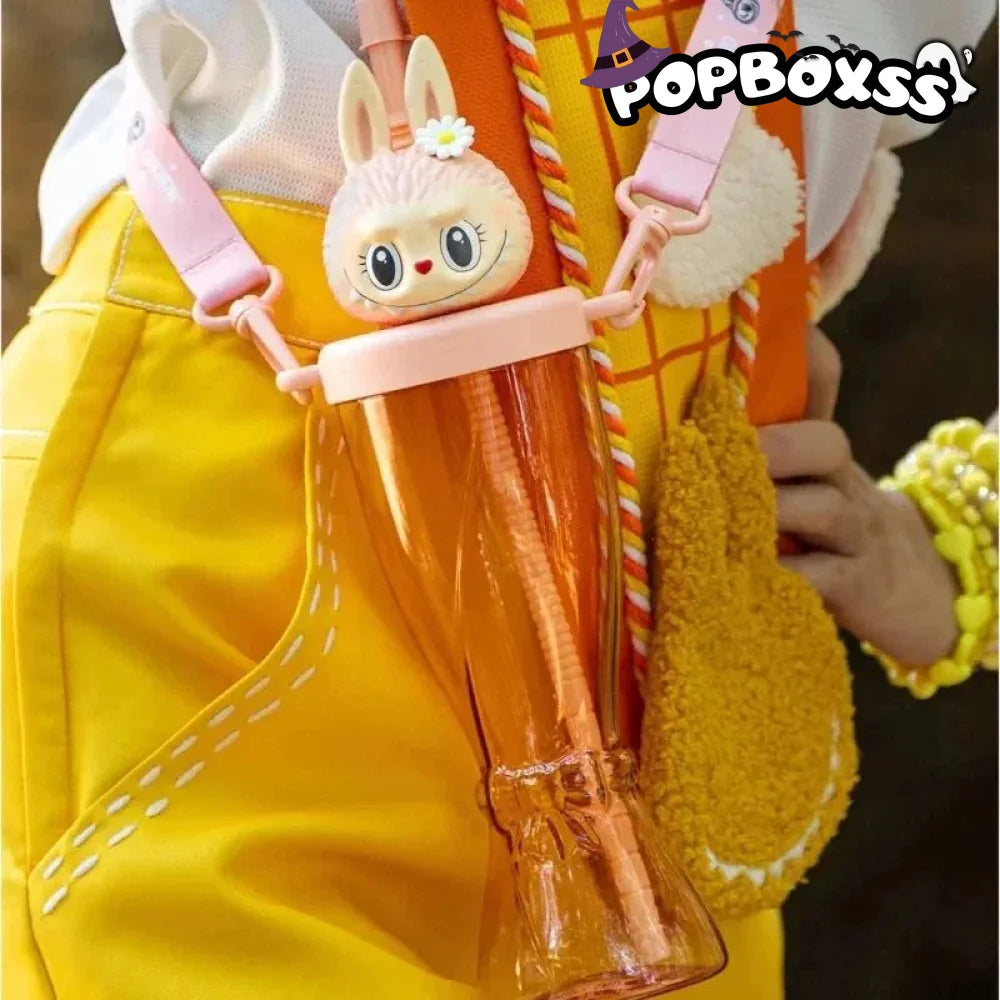 POPMART - POPLAND Limited THE MONSTERS Party Series Straw Cup. Cooling Water - POP BOX