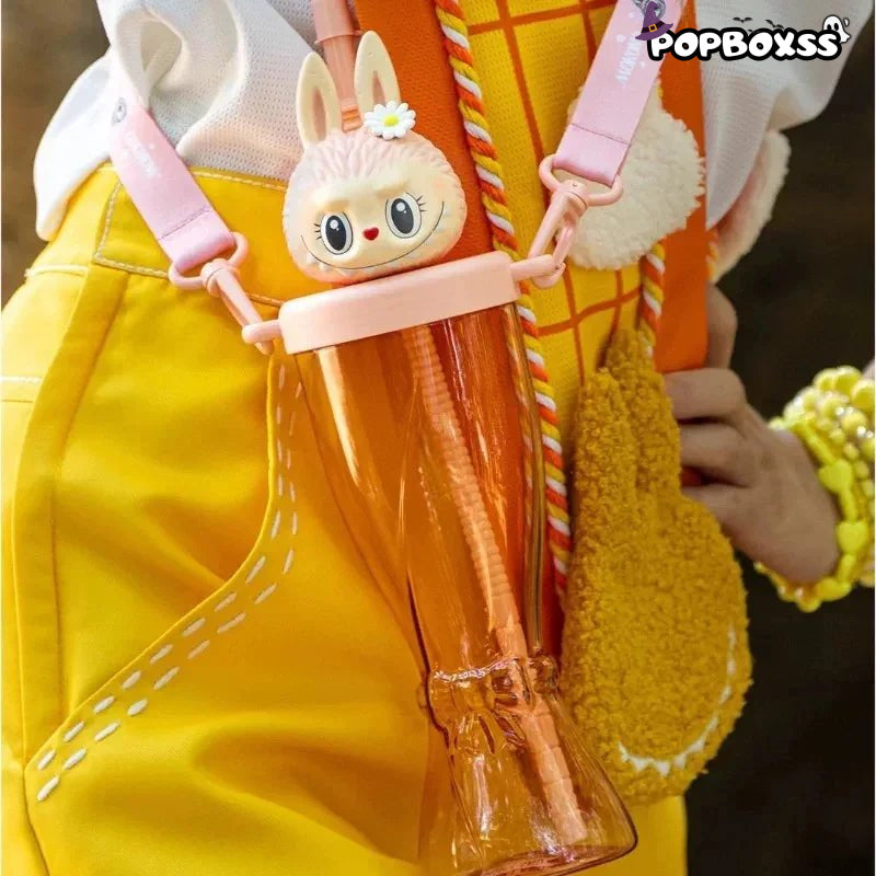 POPMART - POPLAND Limited THE MONSTERS Party Series Straw Cup. Cooling Water - POP BOX
