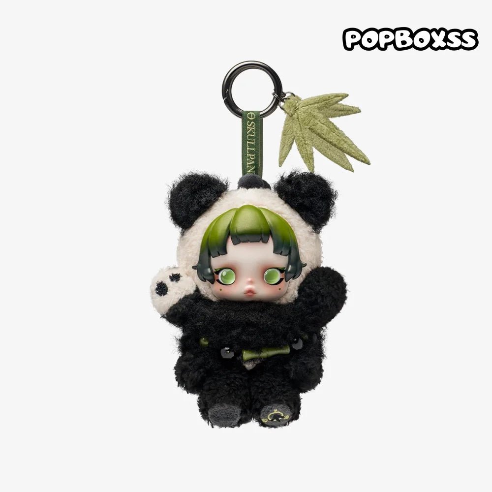 POPMART SKULLPANDA Lazy Panda Plush Doll Pendant - POP BOX