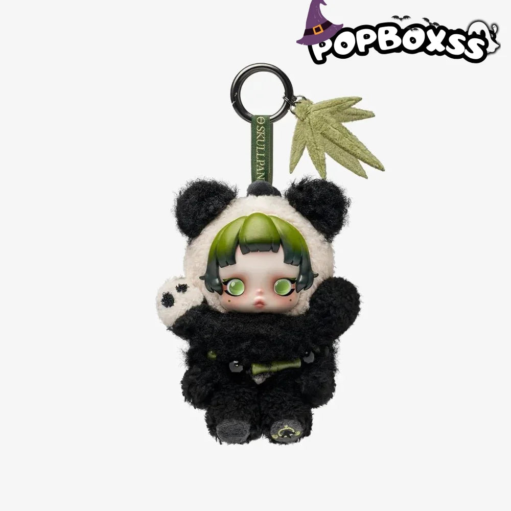 POPMART SKULLPANDA Lazy Panda Plush Doll Pendant - POP BOX