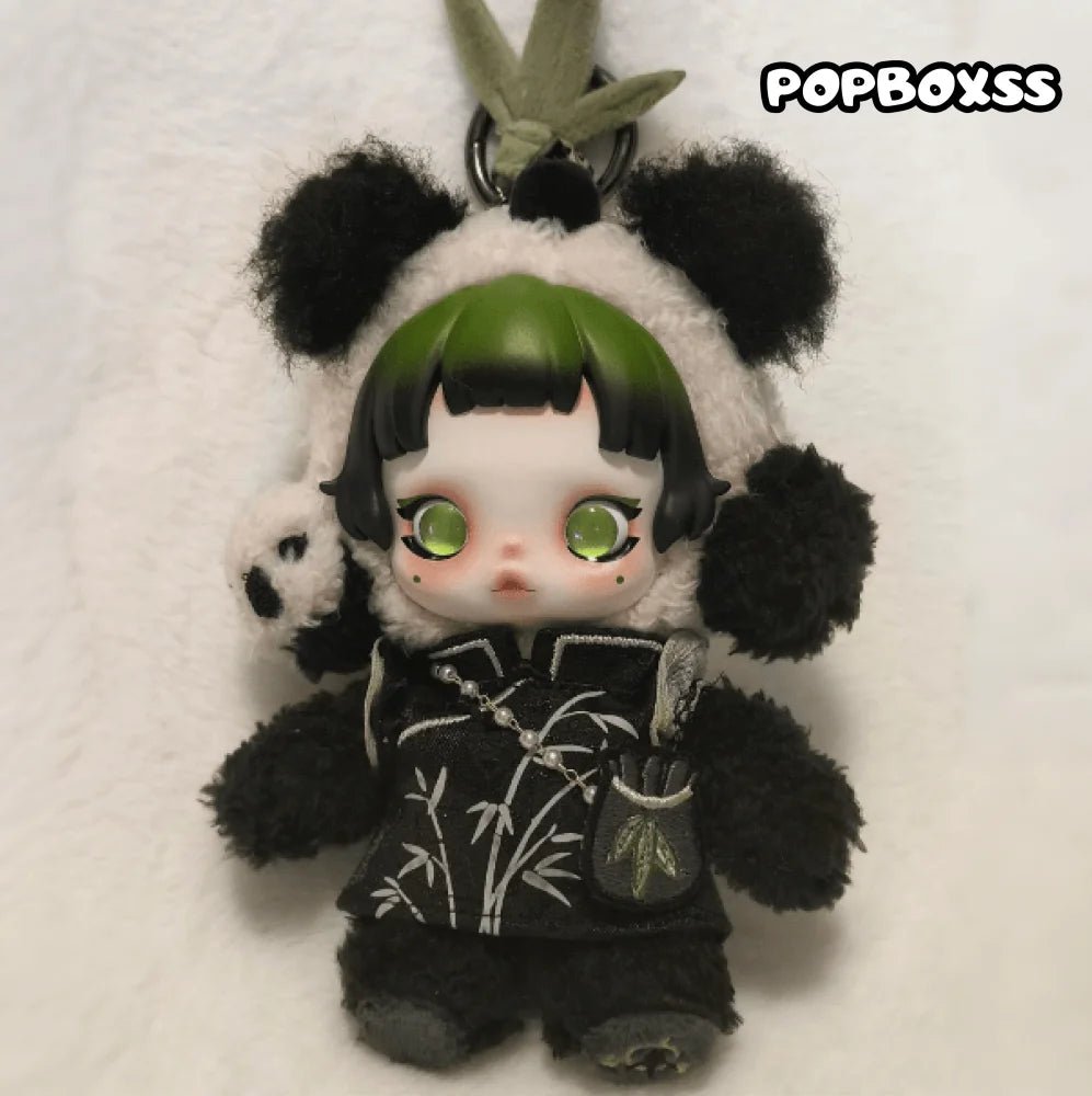 POPMART SKULLPANDA Lazy Panda Plush Doll Pendant - POP BOX