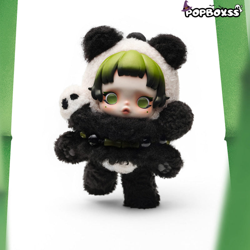 POPMART SKULLPANDA Lazy Panda Plush Doll Pendant