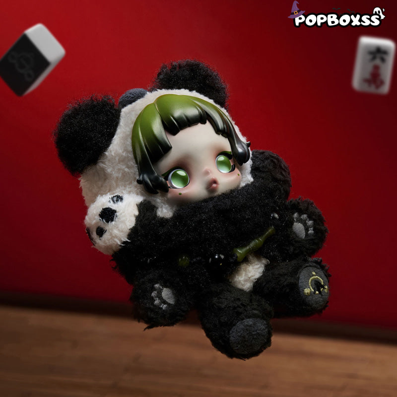 POPMART SKULLPANDA Lazy Panda Plush Doll Pendant