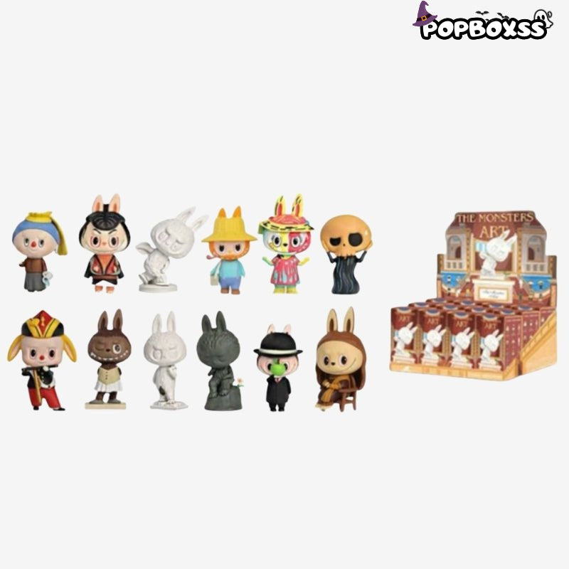 popmart the monster labubu art blind box - POP BOX