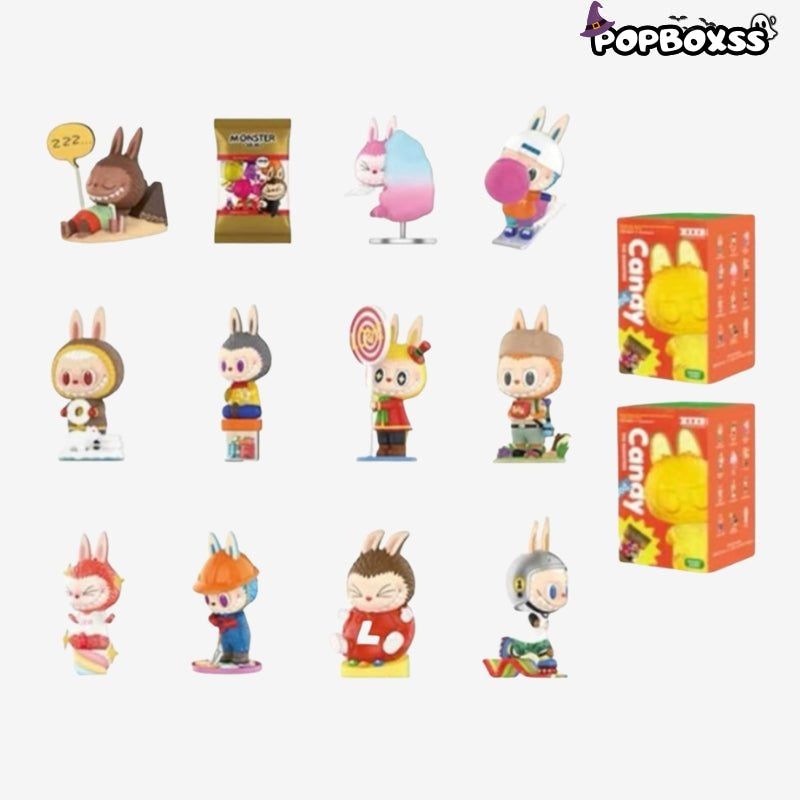 popmart the monster labubu candy blind box - POP BOX