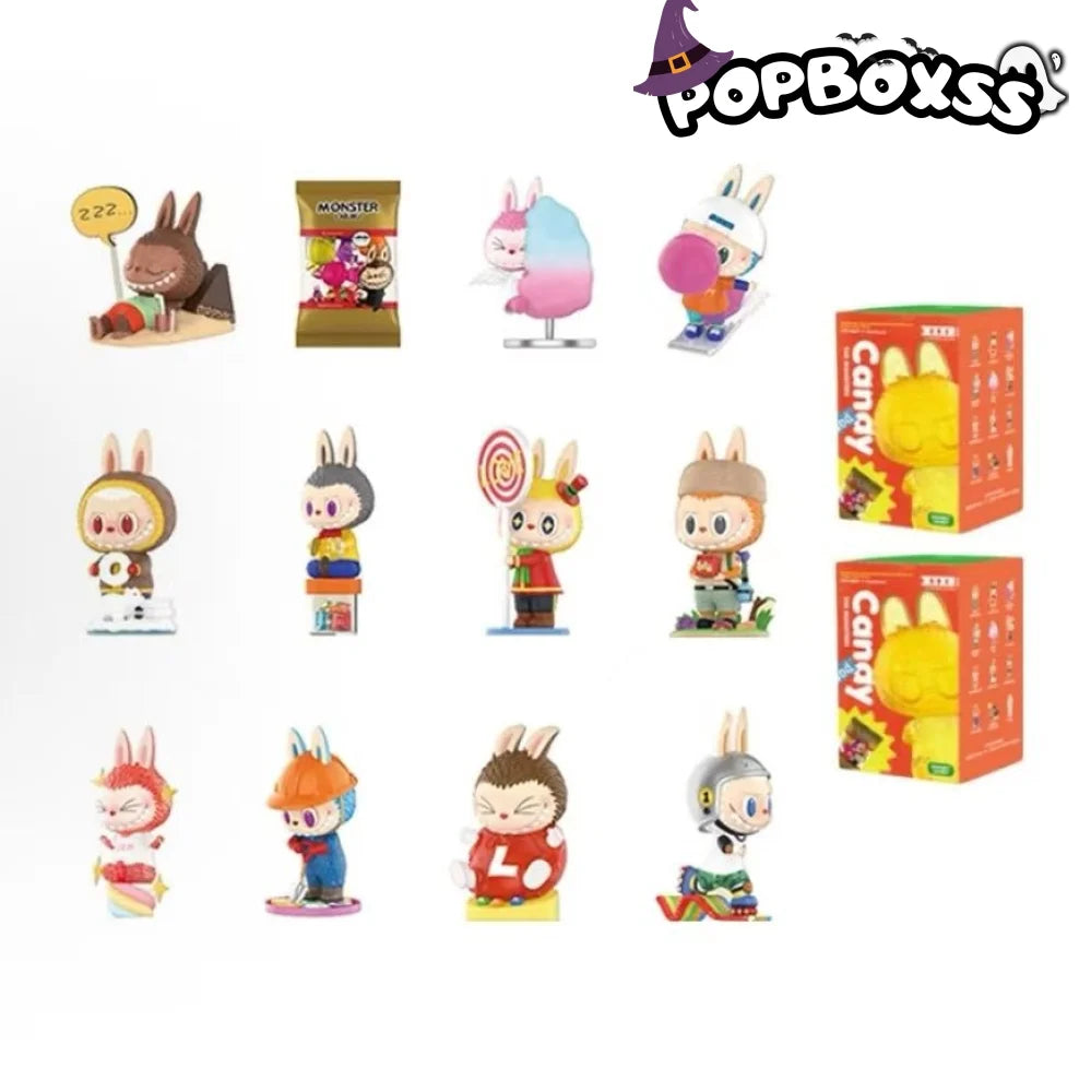 popmart the monster labubu candy blind box - POP BOX
