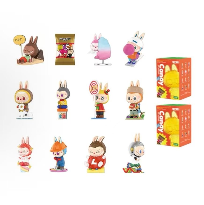popmart the monster labubu candy blind box - POP BOX
