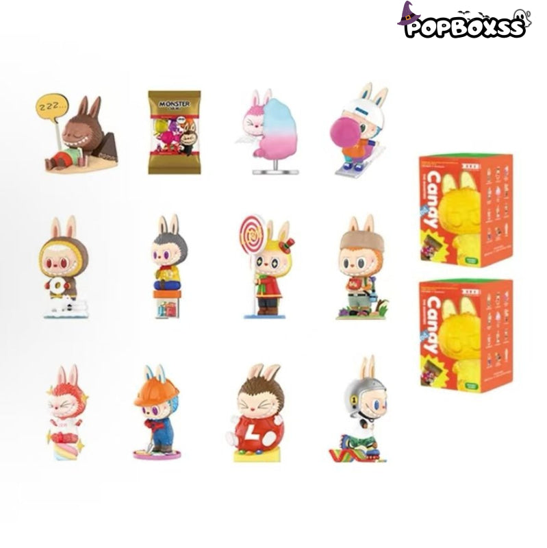 popmart the monster labubu candy blind box - POP BOX