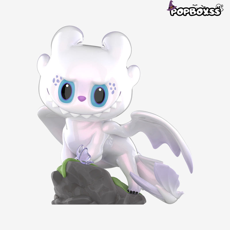 POPMART THE MONSTERS How to Train Your Dragon Figurine Light Fury Figurine（secret）