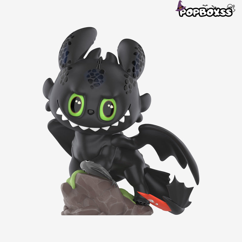 POPMART THE MONSTERS How to Train Your Dragon Figurine Toothless Figurine
