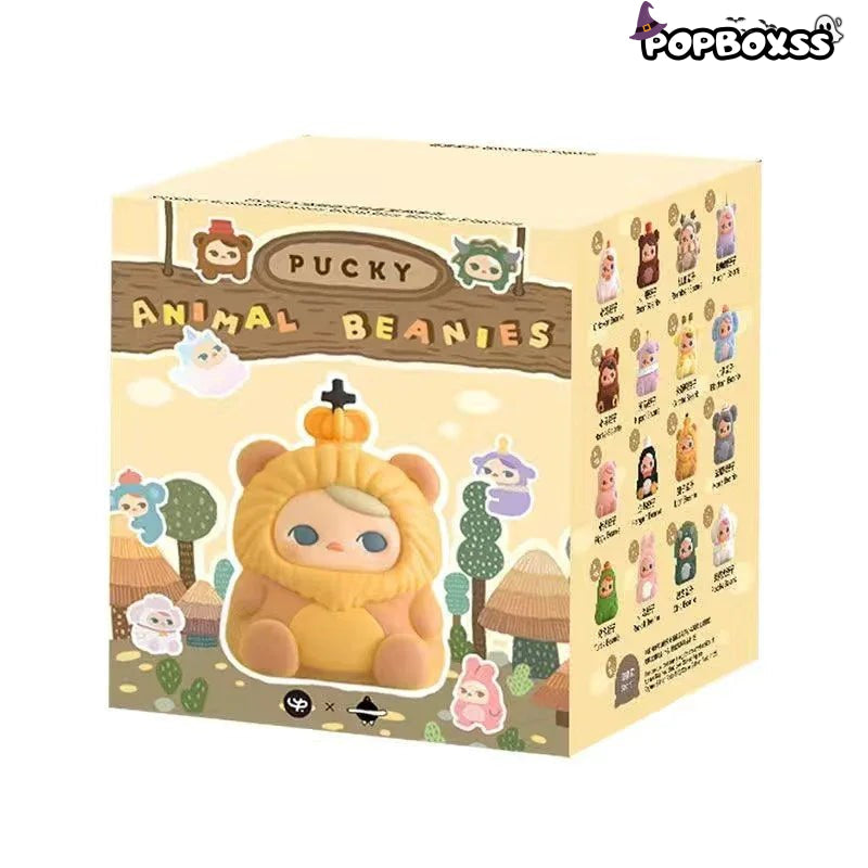 PUCKY Animal Beanies Series Mini Figures Blind Box - POP BOX