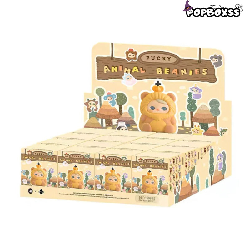 PUCKY Animal Beanies Series Mini Figures Blind Box - POP BOX