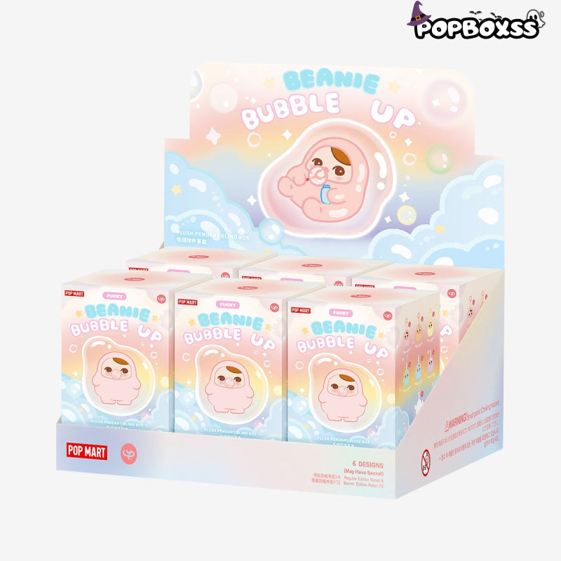 PUCKY BEANIE BUBBLE UP SERIES - Plush Pendant Blind Box - POP BOX