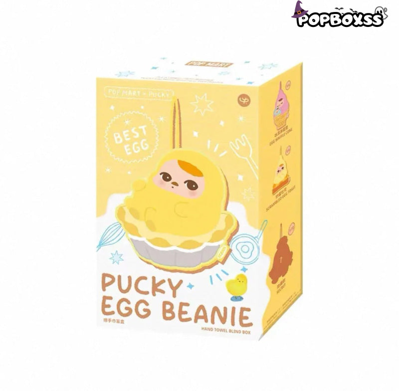 PUCKY Egg Beanie Series - Hand Towel Blind Box - POP BOX