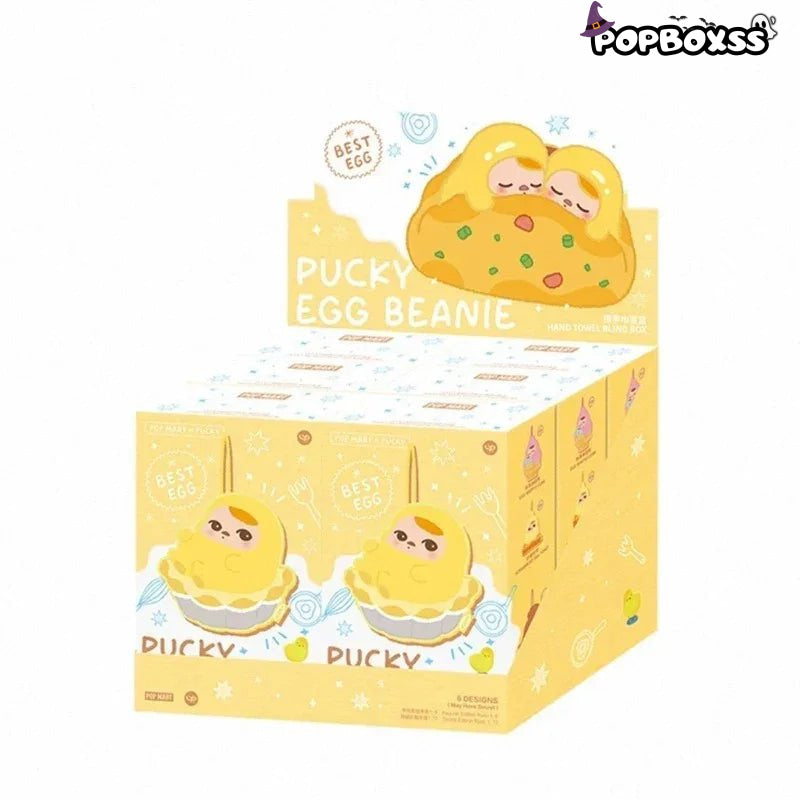 PUCKY Egg Beanie Series - Hand Towel Blind Box - POP BOX