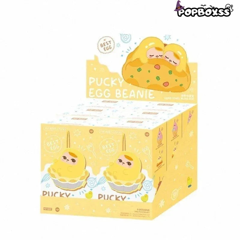 PUCKY Egg Beanie Series - Hand Towel Blind Box - POP BOX