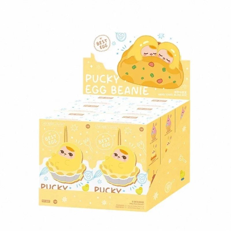 PUCKY Egg Beanie Series - Hand Towel Blind Box - POP BOX
