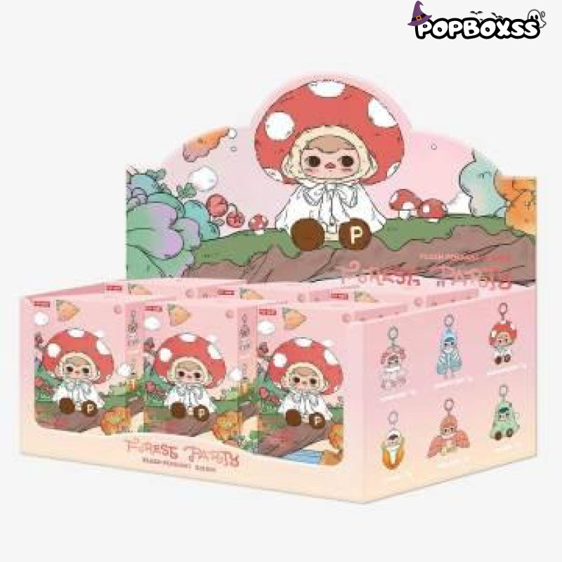 PUCKY Forest Party Series Vinyl Plush Pendant Blind Box. Milan Limited - POP BOX