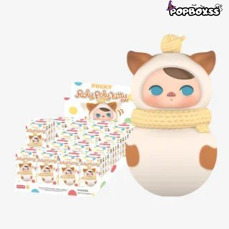 PUCKY Roly - Poly Kitty Series Figures - POP BOX