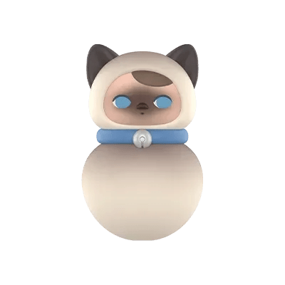 PUCKY Roly - Poly Kitty Series Figures - POP BOX