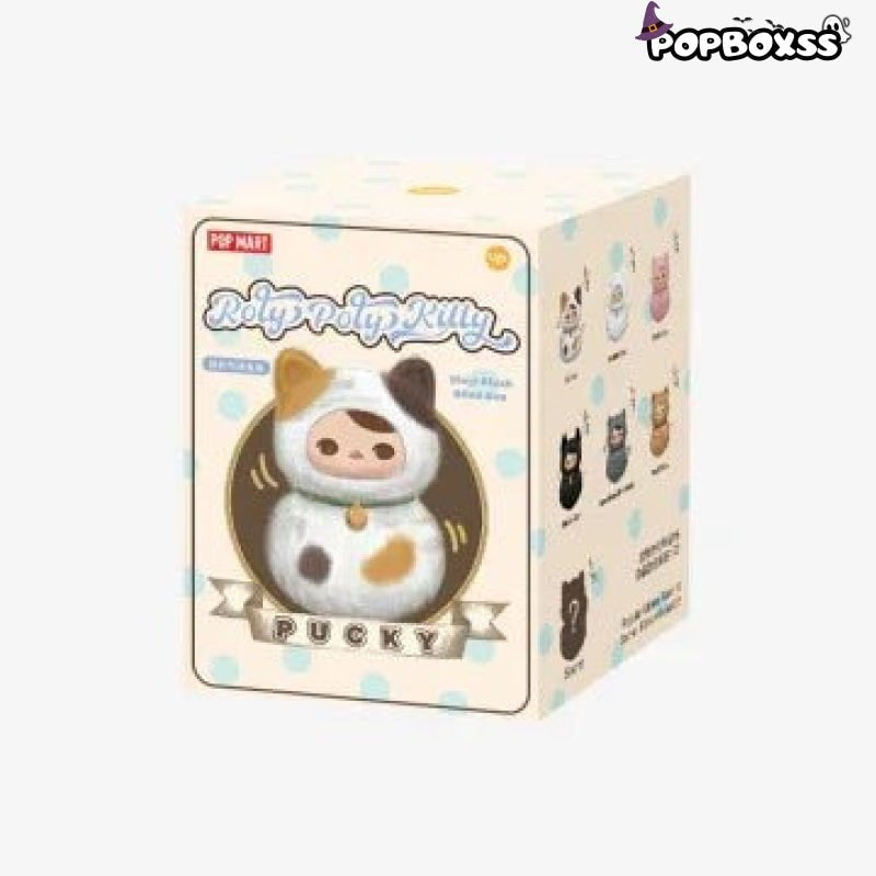 PUCKY Roly - Poly Kitty Series - Vinyl Plush Blind Box - POP BOX