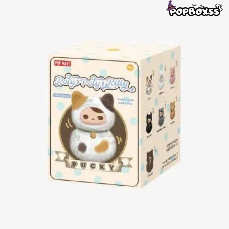 PUCKY Roly - Poly Kitty Series - Vinyl Plush Blind Box - POP BOX