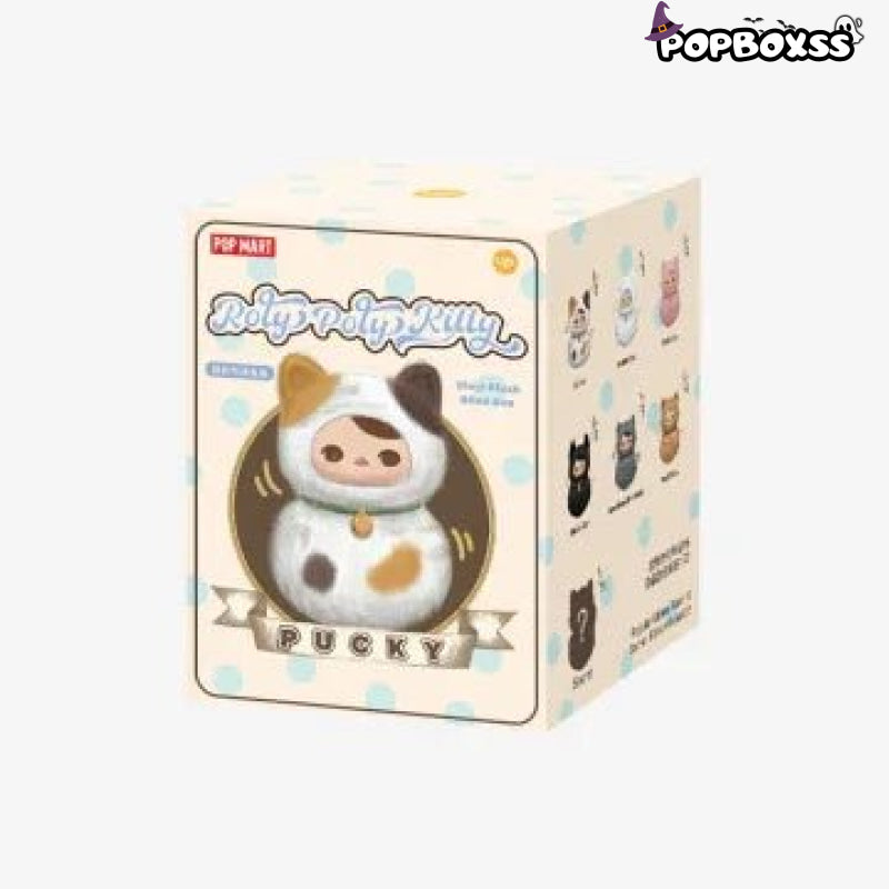 PUCKY Roly - Poly Kitty Series - Vinyl Plush Blind Box - POP BOX