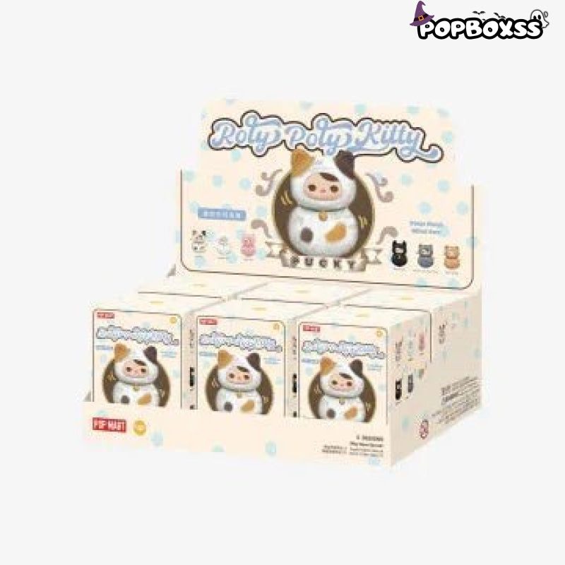 PUCKY Roly - Poly Kitty Series - Vinyl Plush Blind Box - POP BOX